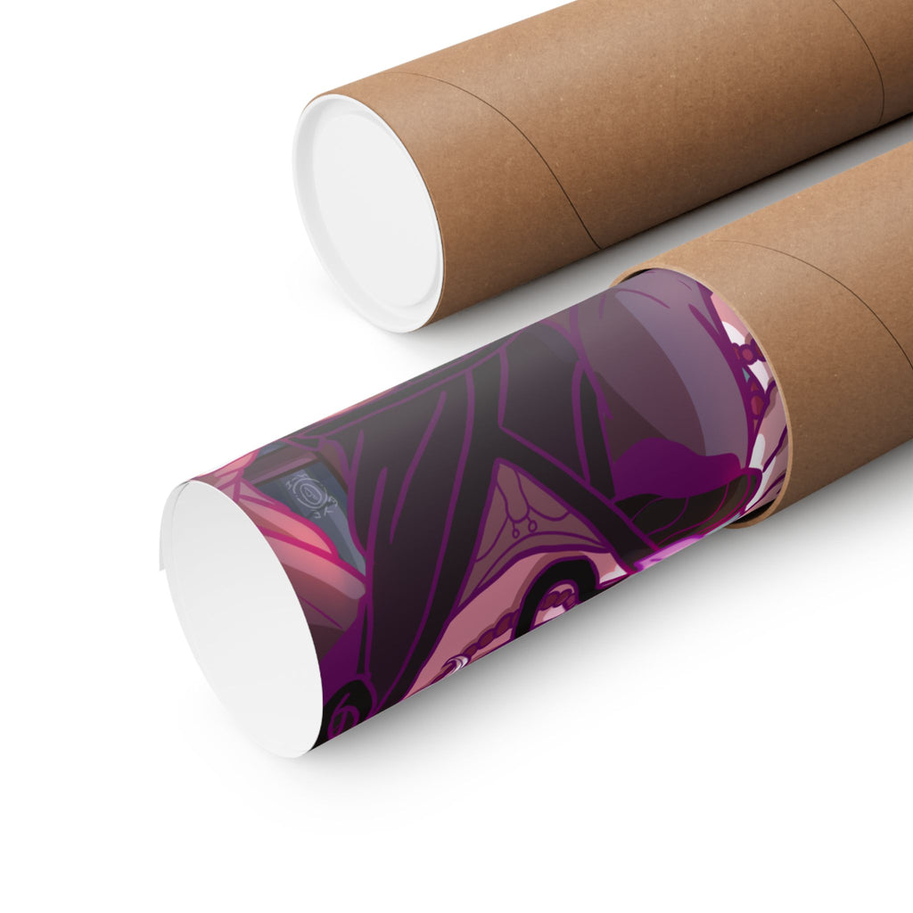 Monthly Drop 1: Lizard in Japan Poster (10"x10")